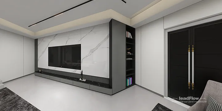 Contemporary Villa Interior in Hangzhou using WPC Cladding in Shangcheng District, Hangzhou, China - photo 24