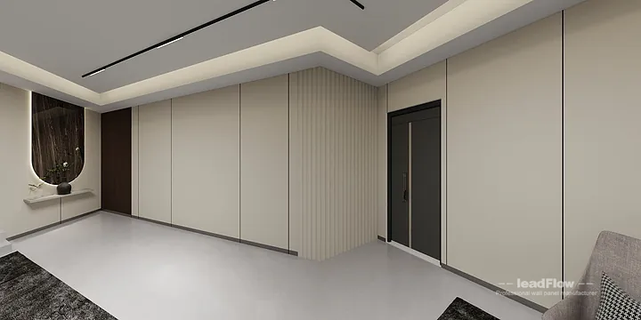 Contemporary Villa Interior in Hangzhou using WPC Cladding in Shangcheng District, Hangzhou, China - photo 32