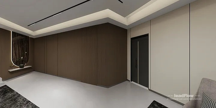 Contemporary Villa Interior in Hangzhou using WPC Cladding in Shangcheng District, Hangzhou, China - photo 37