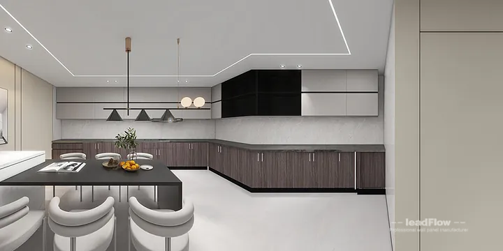 Contemporary Villa Interior in Hangzhou using WPC Cladding in Shangcheng District, Hangzhou, China - photo 40