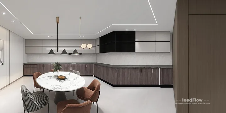 Contemporary Villa Interior in Hangzhou using WPC Cladding in Shangcheng District, Hangzhou, China - photo 41