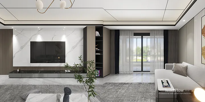 WPC Wall Cladding Solution: Hangzhou Apartment Project in Shangcheng District, Hangzhou, China