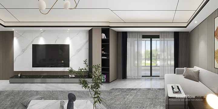 WPC Wall Cladding Solution: Hangzhou Apartment Project in Shangcheng District, Hangzhou, China - photo 7