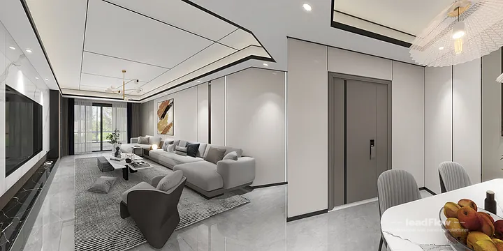 WPC Wall Cladding Solution: Hangzhou Apartment Project in Shangcheng District, Hangzhou, China - photo 9