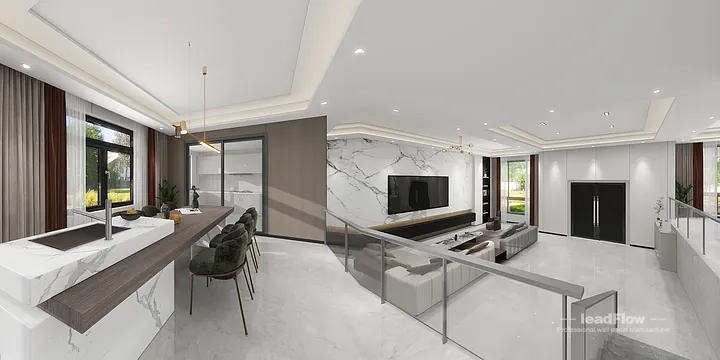WPC Wall Cladding Villa Inspiration in Hangzhou &mdash; Warm Design in Shangcheng District, Hangzhou, China - photo 3