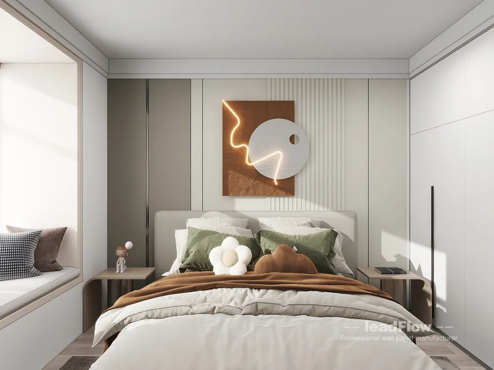Elegant Apartment in Hangzhou Featuring WPC Wall Cladding in Shangcheng District, Hangzhou, China - photo 1