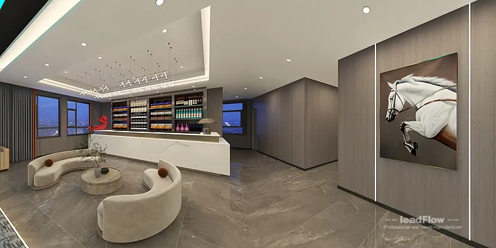 Hangzhou Hotel Renovation with WPC Interior Panel | single room Idea in Shangcheng District, Hangzhou, China - photo 6