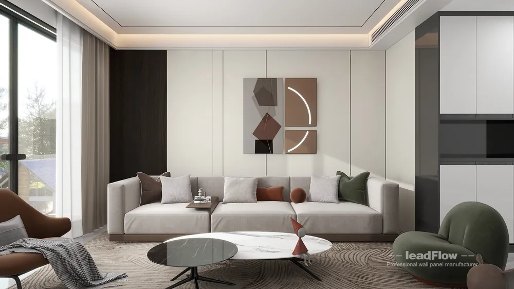 WPC Cladding Interior Project Design in Hangzhou | Modern Interior in Shangcheng District, Hangzhou, China - photo 13