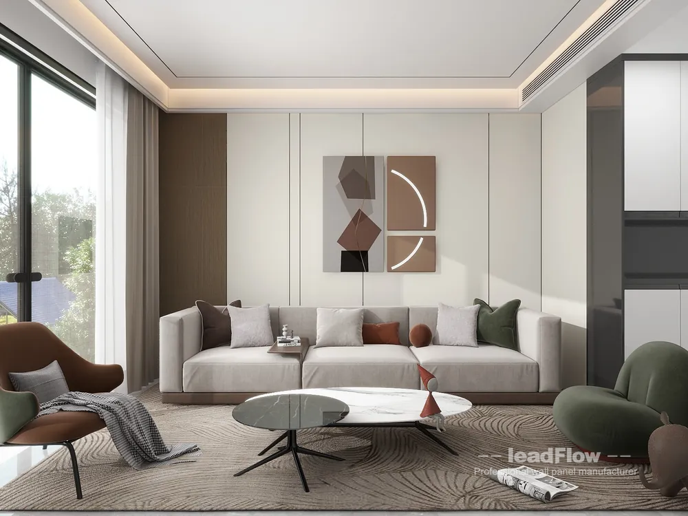 WPC Cladding Interior Project Design in Hangzhou | Modern Interior in Shangcheng District, Hangzhou, China - photo 16