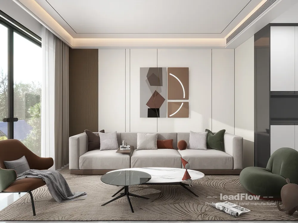 WPC Cladding Interior Project Design in Hangzhou | Modern Interior in Shangcheng District, Hangzhou, China - photo 17