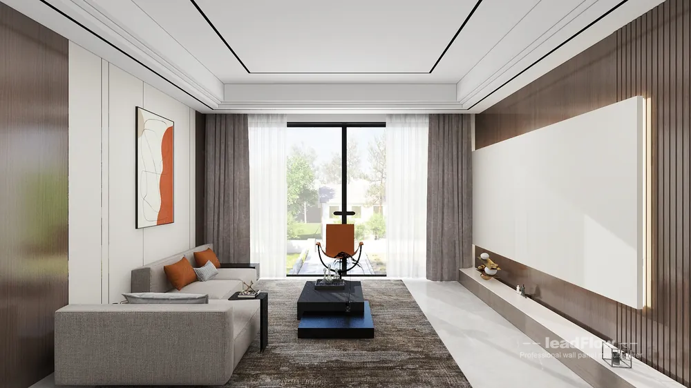 WPC Cladding Interior Project Design in Hangzhou | Modern Interior in Shangcheng District, Hangzhou, China - photo 7