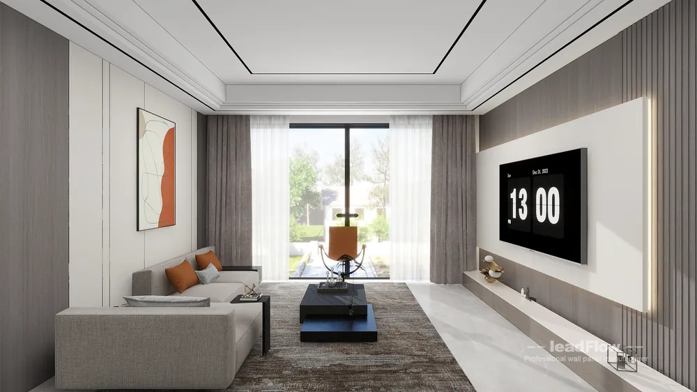 WPC Cladding Interior Project Design in Hangzhou | Modern Interior in Shangcheng District, Hangzhou, China - photo 9