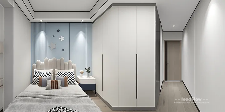 WPC Cladding Apartment Inspiration in Hangzhou &mdash; Warm Design in Shangcheng District, Hangzhou, China - photo 2