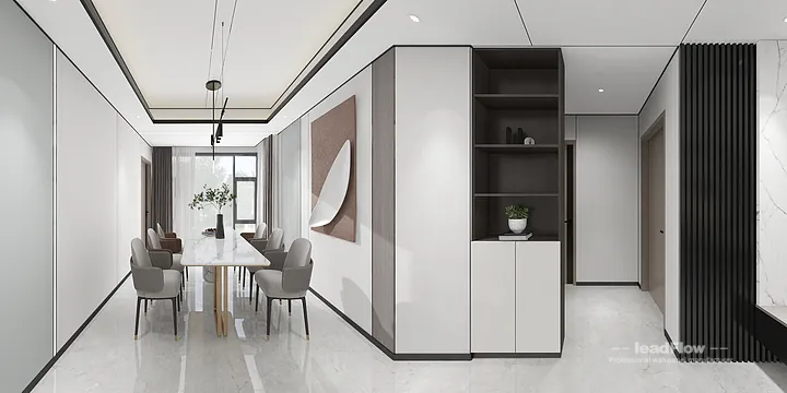 WPC Cladding Apartment Inspiration in Hangzhou &mdash; Warm Design in Shangcheng District, Hangzhou, China - photo 3