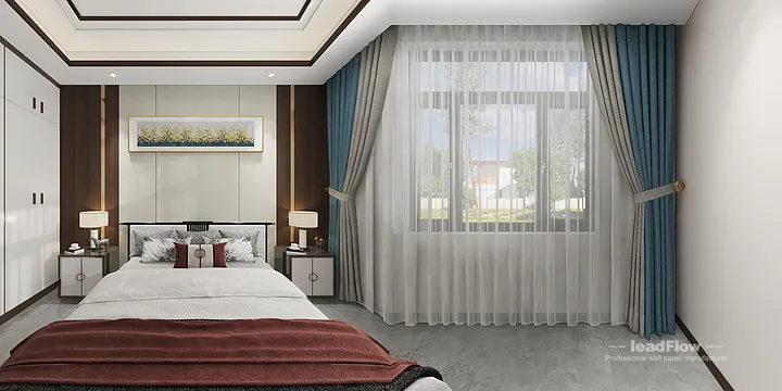 Elegant Villa Interior in Hangzhou using WPC Interior Panel in Shangcheng District, Hangzhou, China - photo 1