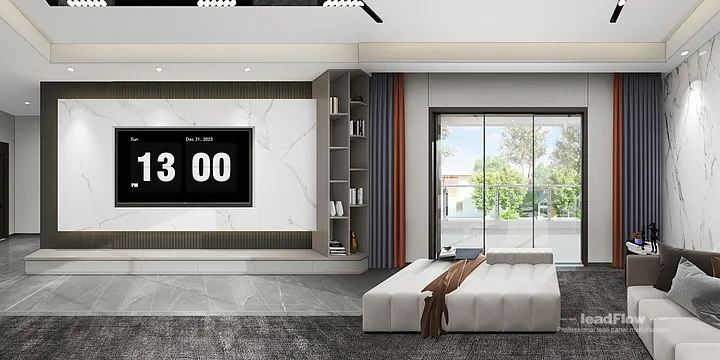 Elegant Villa Interior in Hangzhou using WPC Interior Panel in Shangcheng District, Hangzhou, China - photo 19