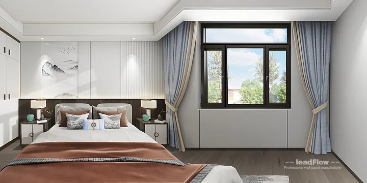 Elegant Villa Interior in Hangzhou using WPC Interior Panel in Shangcheng District, Hangzhou, China - photo 2