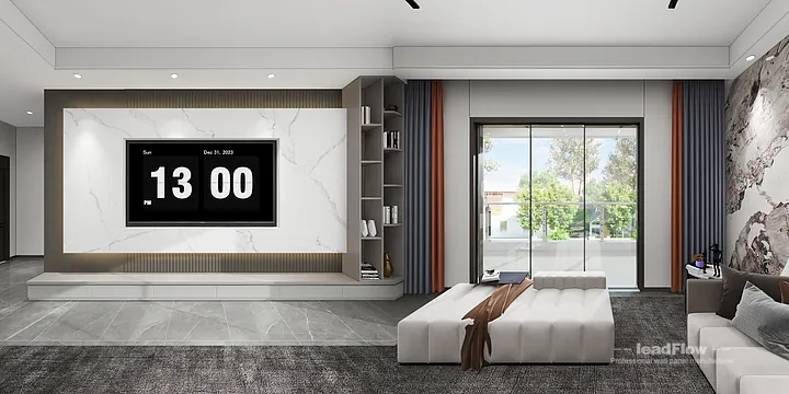 Elegant Villa Interior in Hangzhou using WPC Interior Panel in Shangcheng District, Hangzhou, China - photo 23