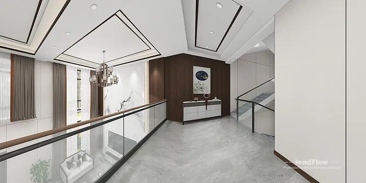 Elegant Villa Interior in Hangzhou using WPC Interior Panel in Shangcheng District, Hangzhou, China - photo 34