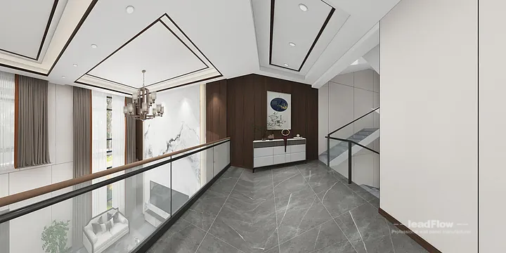 Elegant Villa Interior in Hangzhou using WPC Interior Panel in Shangcheng District, Hangzhou, China - photo 35