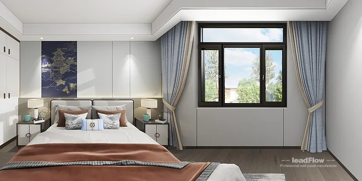 Elegant Villa Interior in Hangzhou using WPC Interior Panel in Shangcheng District, Hangzhou, China - photo 6