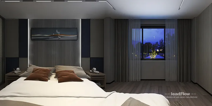 Contemporary WPC Interior Panel Project: Hangzhou Hotel Interior in Shangcheng District, Hangzhou, China - photo 16