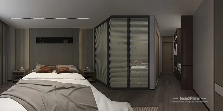 Contemporary WPC Interior Panel Project: Hangzhou Hotel Interior in Shangcheng District, Hangzhou, China - photo 20