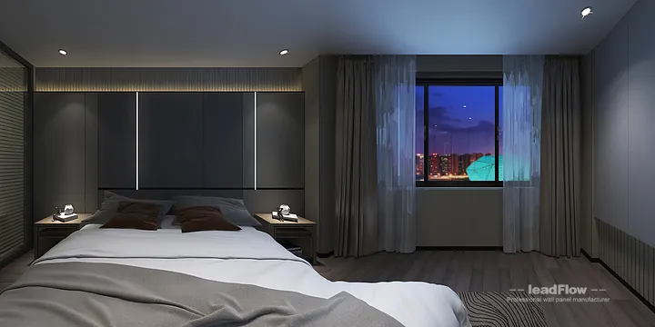 Contemporary WPC Interior Panel Project: Hangzhou Hotel Interior in Shangcheng District, Hangzhou, China - photo 25