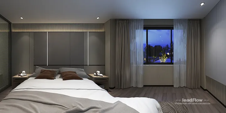 Contemporary WPC Interior Panel Project: Hangzhou Hotel Interior in Shangcheng District, Hangzhou, China - photo 29