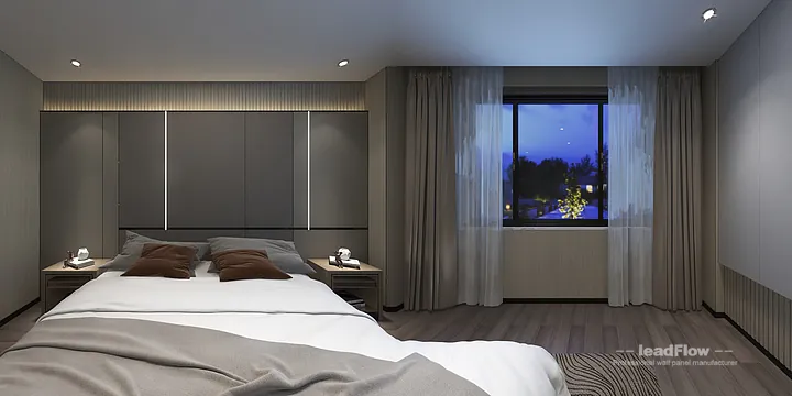 Contemporary WPC Interior Panel Project: Hangzhou Hotel Interior in Shangcheng District, Hangzhou, China - photo 30