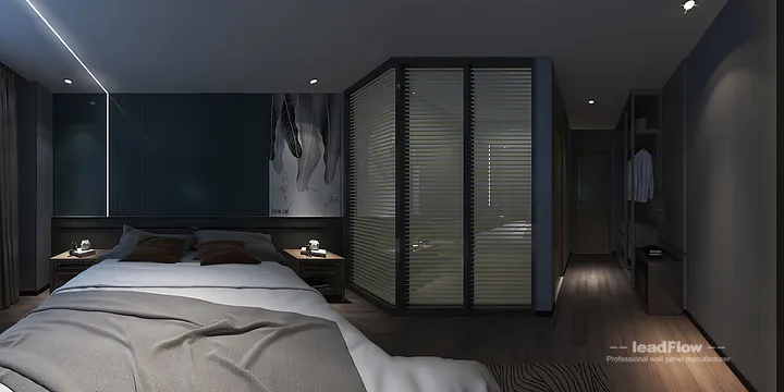 Contemporary WPC Interior Panel Project: Hangzhou Hotel Interior in Shangcheng District, Hangzhou, China - photo 33