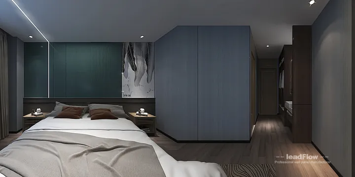 Contemporary WPC Interior Panel Project: Hangzhou Hotel Interior in Shangcheng District, Hangzhou, China - photo 36