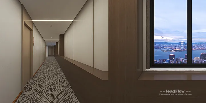 Contemporary WPC Interior Panel Project: Hangzhou Hotel Interior in Shangcheng District, Hangzhou, China - photo 57
