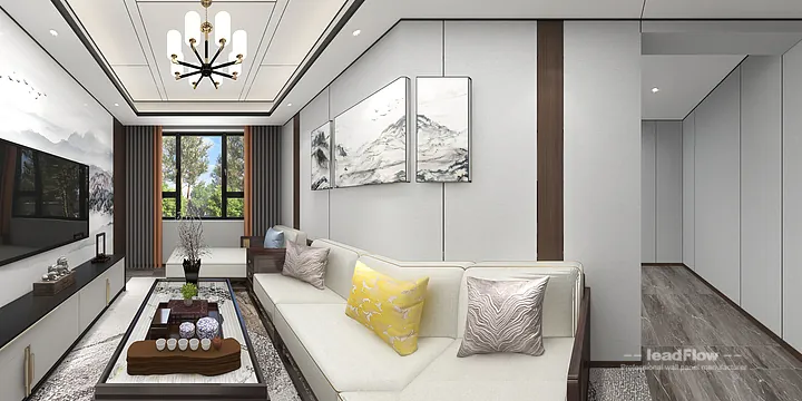 WPC Wall Cladding Villa Design in Hangzhou | Premium Interior in Shangcheng District, Hangzhou, China - photo 12