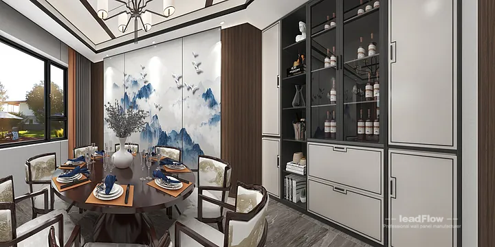 WPC Wall Cladding Villa Design in Hangzhou | Premium Interior in Shangcheng District, Hangzhou, China - photo 14
