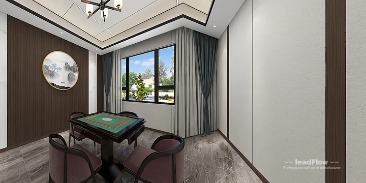 WPC Wall Cladding Villa Design in Hangzhou | Premium Interior in Shangcheng District, Hangzhou, China - photo 15
