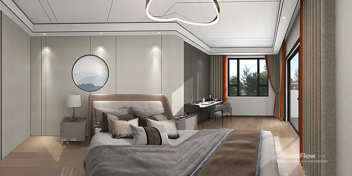 WPC Wall Cladding Villa Design in Hangzhou | Premium Interior in Shangcheng District, Hangzhou, China - photo 2