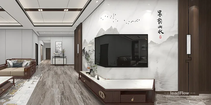 WPC Wall Cladding Villa Design in Hangzhou | Premium Interior in Shangcheng District, Hangzhou, China - photo 5