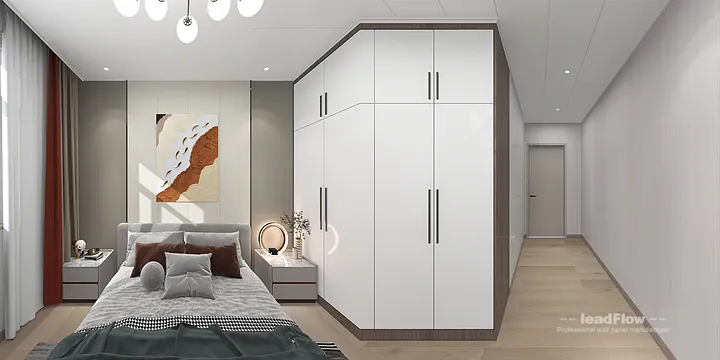 Contemporary Apartment Interior in Hangzhou using WPC Cladding in Shangcheng District, Hangzhou, China - photo 1