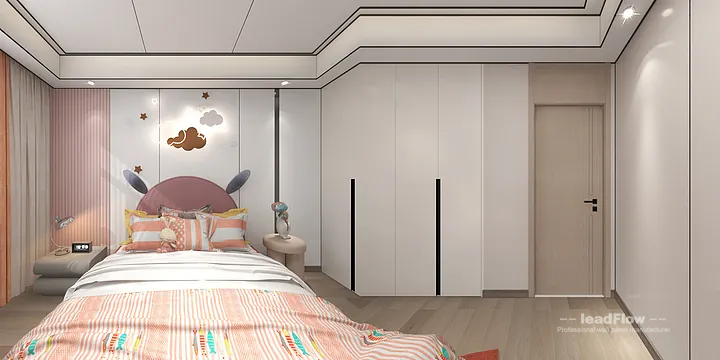 Pan's Hangzhou Apartment with WPC Wall Panel &mdash; Modern in Shangcheng District, Hangzhou, China - photo 11