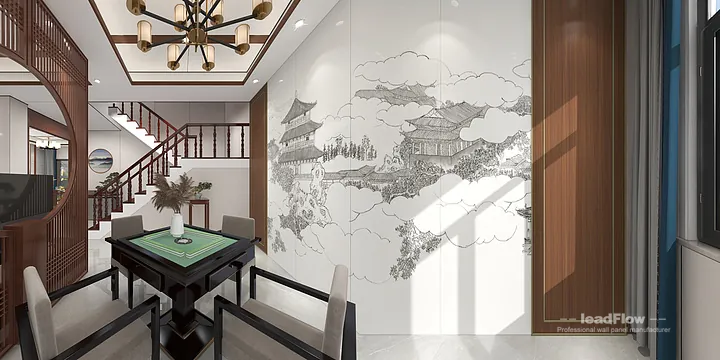Pan's Hangzhou Apartment with WPC Wall Panel &mdash; Modern in Shangcheng District, Hangzhou, China - photo 15