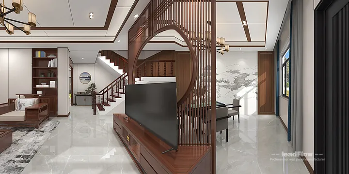 Pan's Hangzhou Apartment with WPC Wall Panel &mdash; Modern in Shangcheng District, Hangzhou, China - photo 16