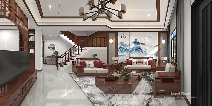 Pan's Hangzhou Apartment with WPC Wall Panel &mdash; Modern in Shangcheng District, Hangzhou, China - photo 19