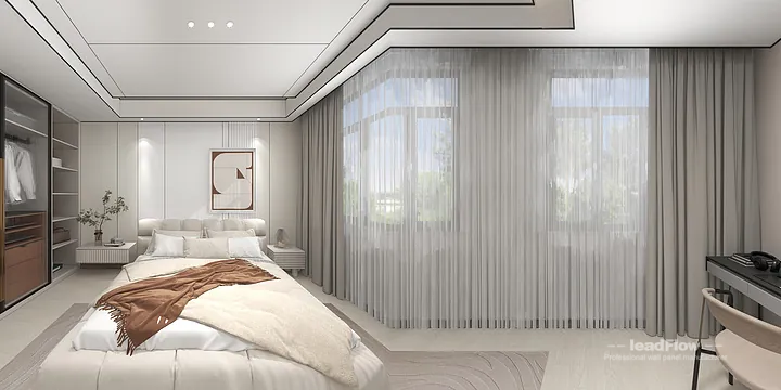 Pan's Hangzhou Apartment with WPC Wall Panel &mdash; Modern in Shangcheng District, Hangzhou, China - photo 36