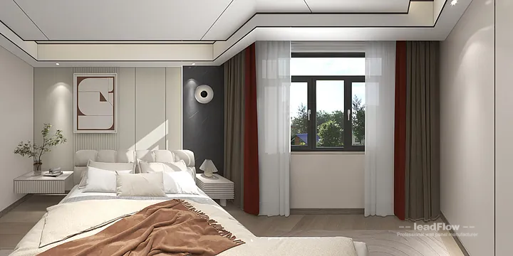 Pan's Hangzhou Apartment with WPC Wall Panel &mdash; Modern in Shangcheng District, Hangzhou, China - photo 41