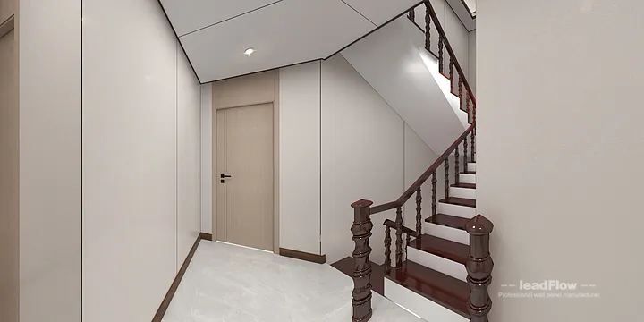 Pan's Hangzhou Apartment with WPC Wall Panel &mdash; Modern in Shangcheng District, Hangzhou, China - photo 5