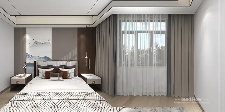 Pan's Hangzhou Apartment with WPC Wall Panel &mdash; Modern in Shangcheng District, Hangzhou, China - photo 6