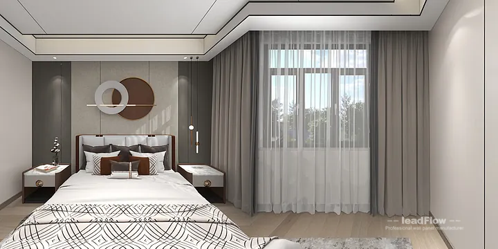 Pan's Hangzhou Apartment with WPC Wall Panel &mdash; Modern in Shangcheng District, Hangzhou, China - photo 9