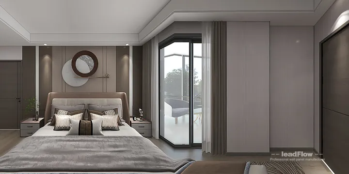 WPC Wall Cladding Solution: Hangzhou Apartment Project in Shangcheng District, Hangzhou, China - photo 1