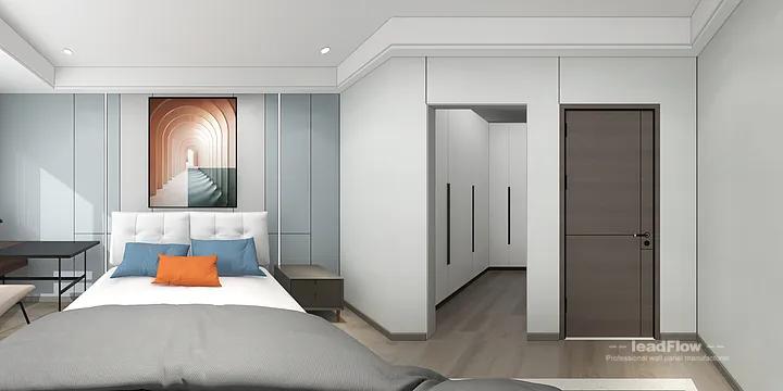 WPC Wall Cladding Solution: Hangzhou Apartment Project in Shangcheng District, Hangzhou, China - photo 17